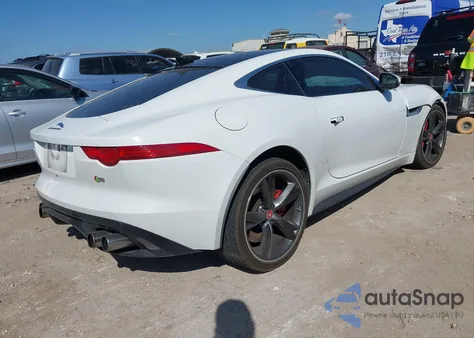 2015 Jaguar F-Type R из США, поврежденный, VIN SAJWA6DA7FMK14239
